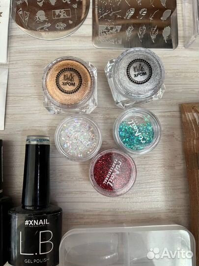 Маникюрный набор с лампой, сухожар и тд