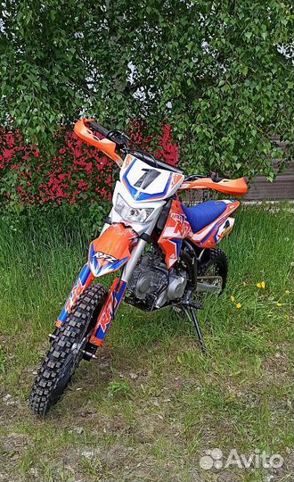 Питбайк apollo RFZ start 125LE 17Х14 PRO sport