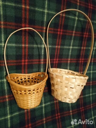 Корзина плетеная бу