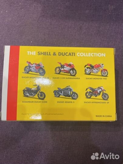 Модель shell ducati monster 900 1:18