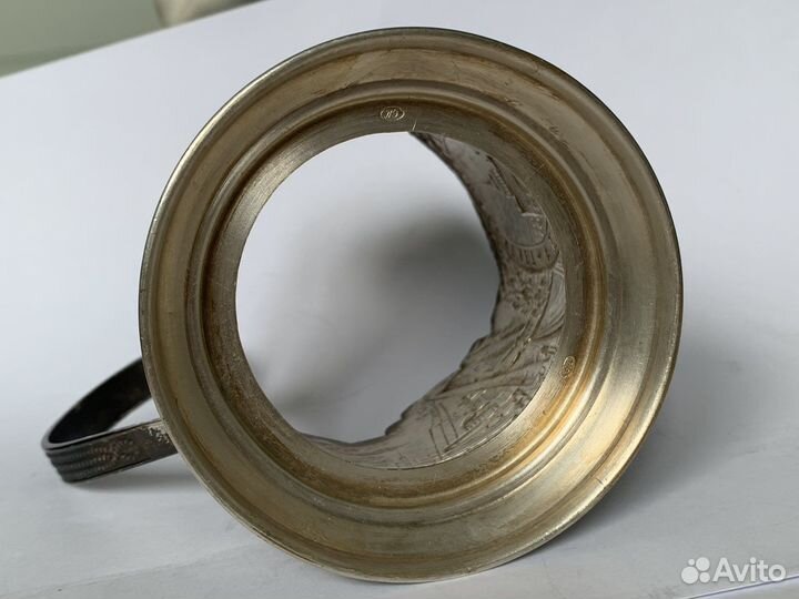 Лен эмальер Подстаканник 250 лет. Коллекционный