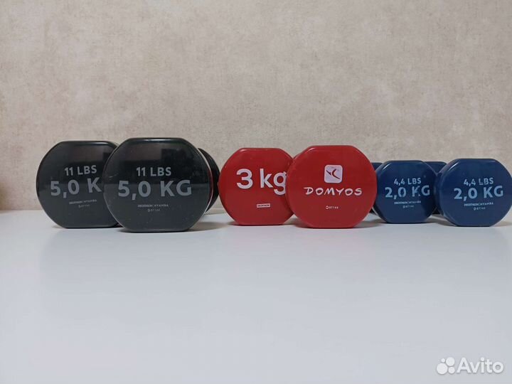 Набор гантелей