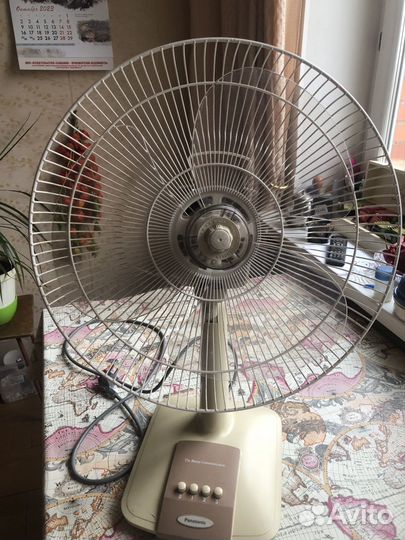 Вентилятор настольный СССР. Panasonik