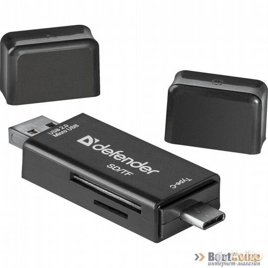 Универсальный картридер Defender Multi Stick 83206