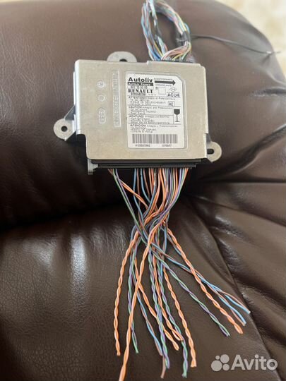 Блок управления air bag renault megane 2