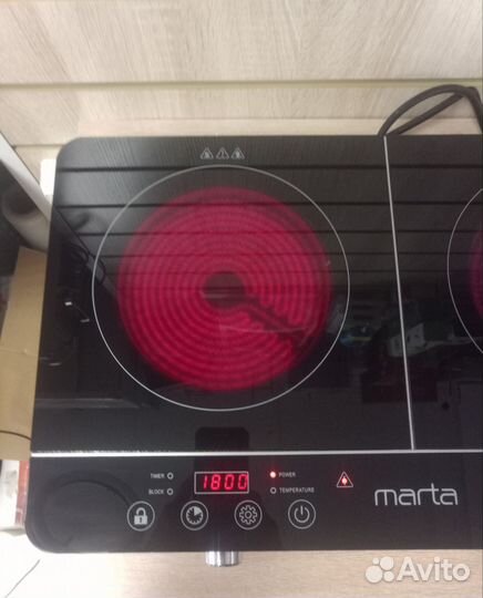 Плитка электрическая инфрокрасная marta MT-4218