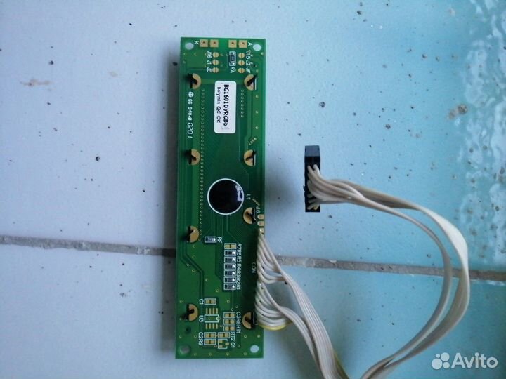 Символьные ЖК дисплеи