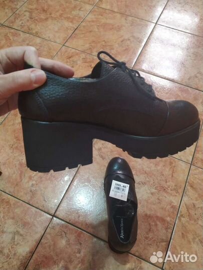 Туфли кожаные Alessio Nesca новые