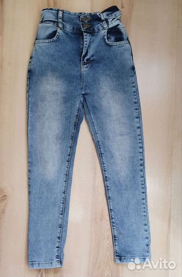 Джинсы для девочки, р. 140