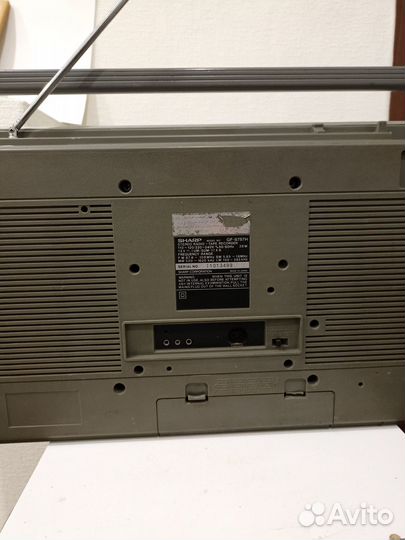 Кассетный магнитофон sharp GF-8787