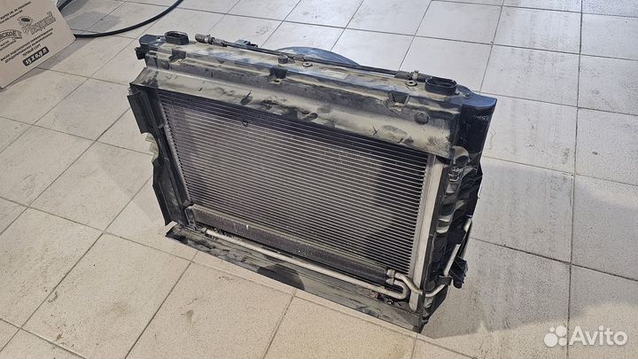 Касета радиаторов bmw 5 e60 m54b25