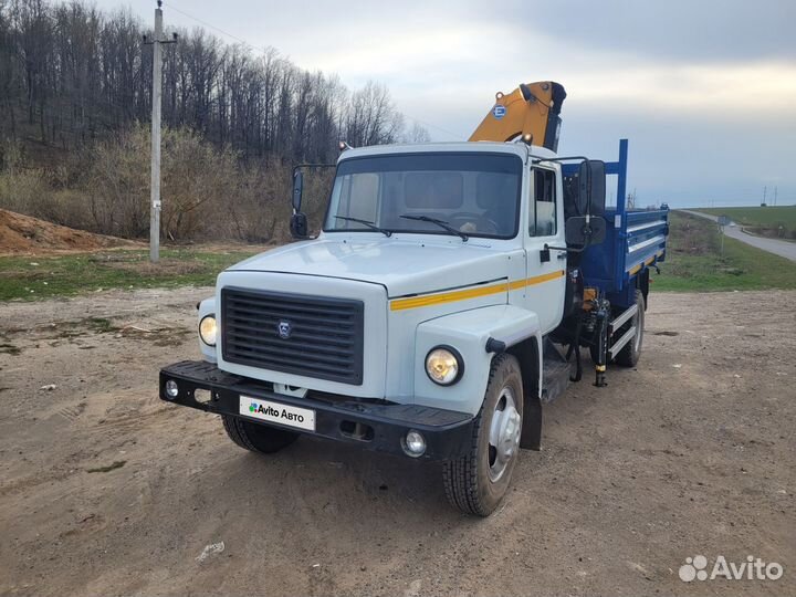 ГАЗ 3309 с КМУ, 2012