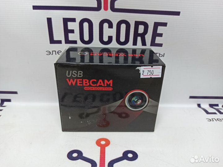 Веб-камера USB для компьютера с микрофоном