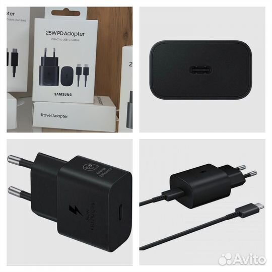 Samsung 25W adapter оригинал + кабель