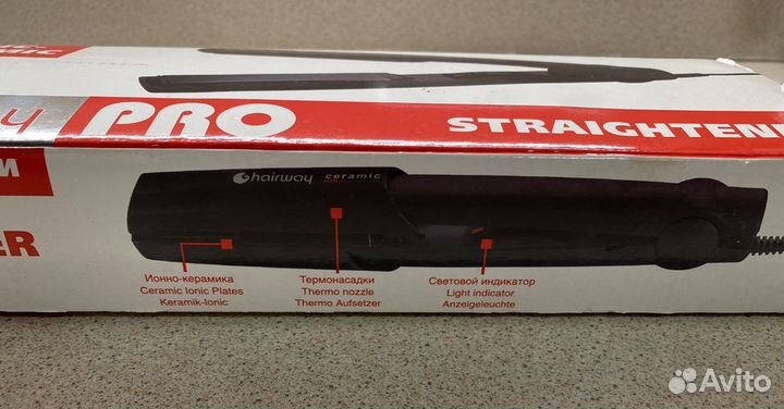 Щипцы-выпрямители с ионно-керамическими пластинами