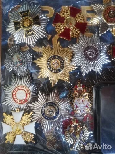 Муляжи орденов российской империи