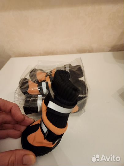 Ботинки зимние для собак