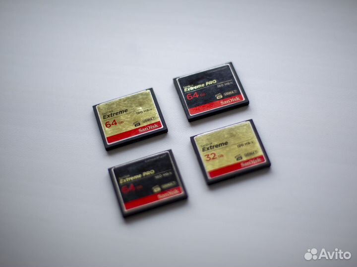 Карта памяти CF compact flash 64 GB