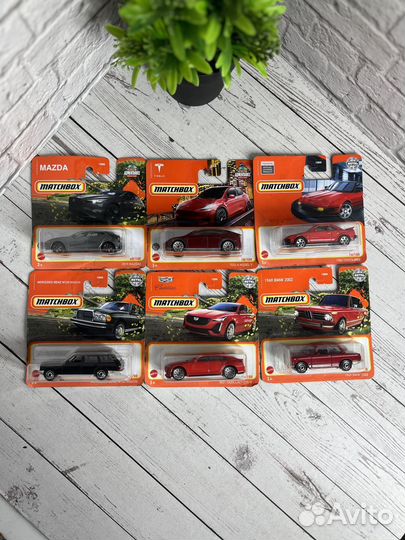 Машинки matchbox
