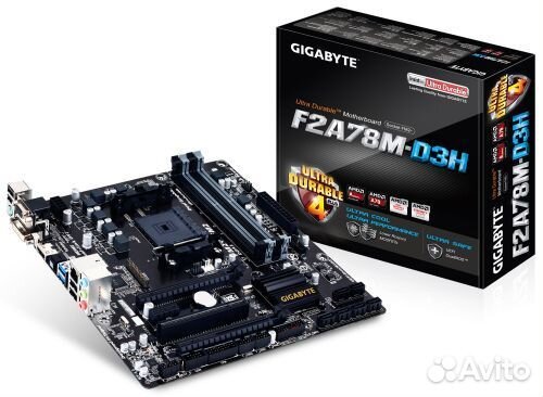 Материнская плата FM2+ gigabyte GA-F2A78M-D3H