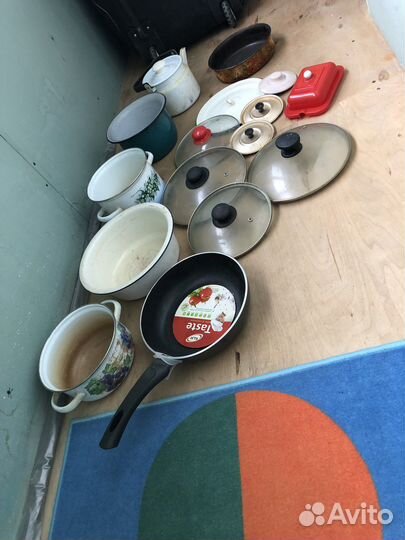 Посуда (кастрюля, бидон, чайник, ковш, терка, таз)