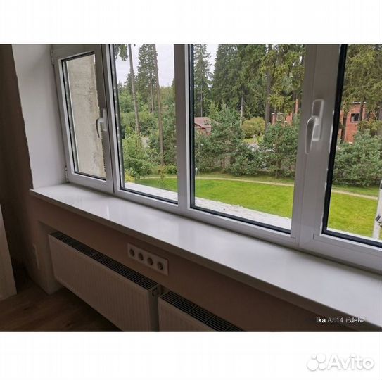 Подоконник белый