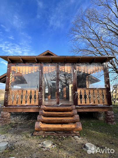 Мягкие окна для веранд и террас