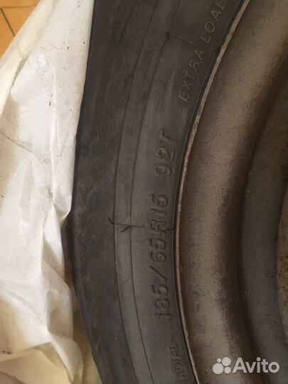 Диски 6JX15H2 с резиной 185/65R15 зима