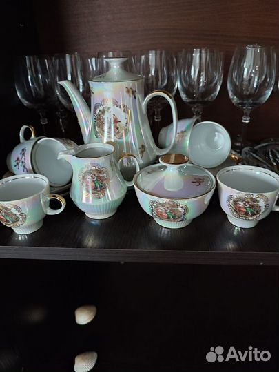 Кофейный сервиз мадонна гдр