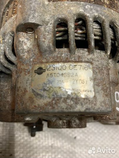 Генератор Nissan Sunny N14