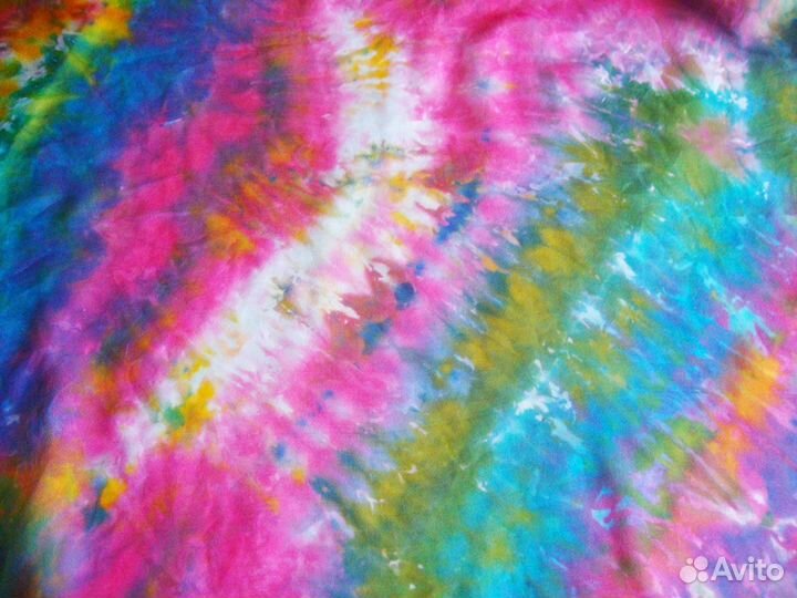 Платок шелк 100 батик. Ручное окрашивание