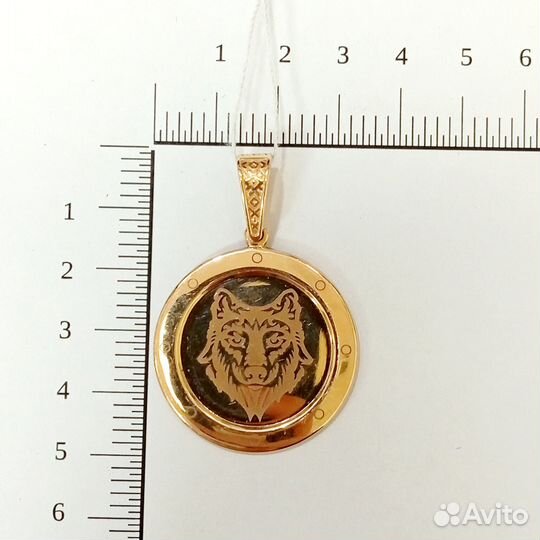 Золотая подвеска