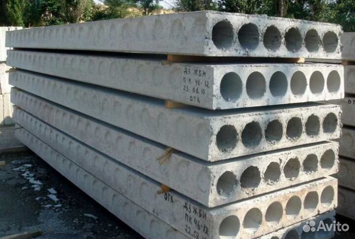 Плиты перекрытия пк54-12-8 опт