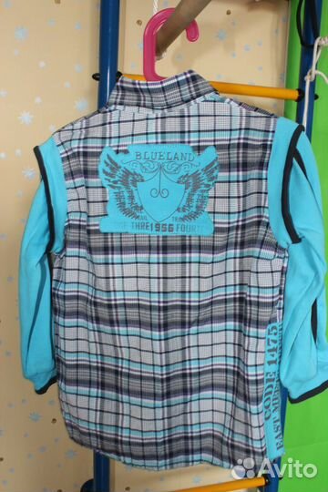 Рубашки на мальчика р.104-р.122