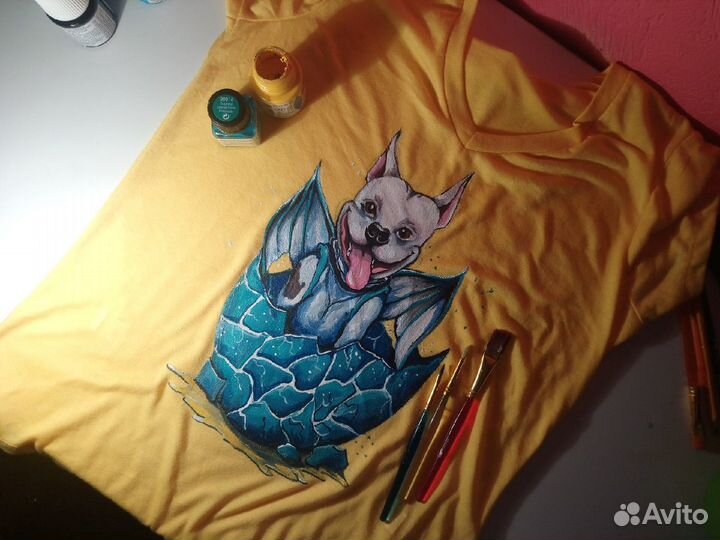 Роспись джинсовок, футболок, джинс, курток