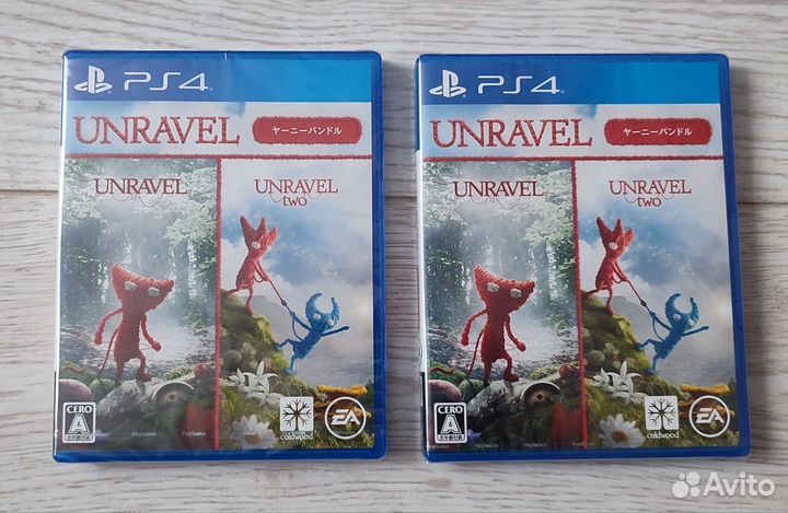 Unravel + unravel two ps4 (новый)