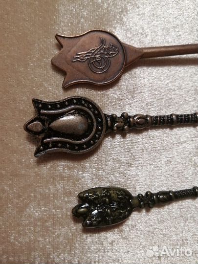 Ложечки кофейные. Сувенирные