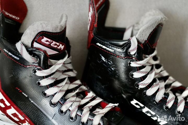 Коньки хоккейные CCM jetspeed FT485 JR regular