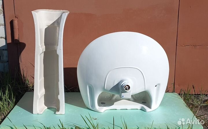 Раковина с пьедесталом бу