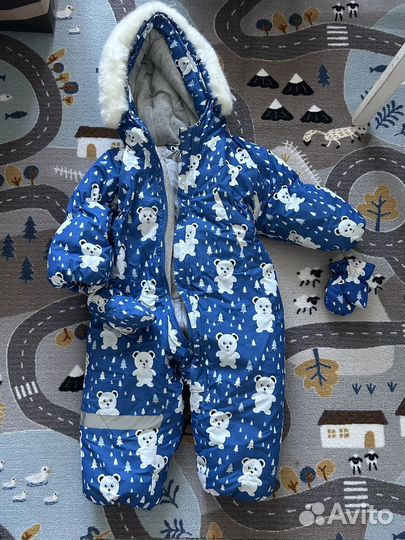 Зимний комбинезон 86-92