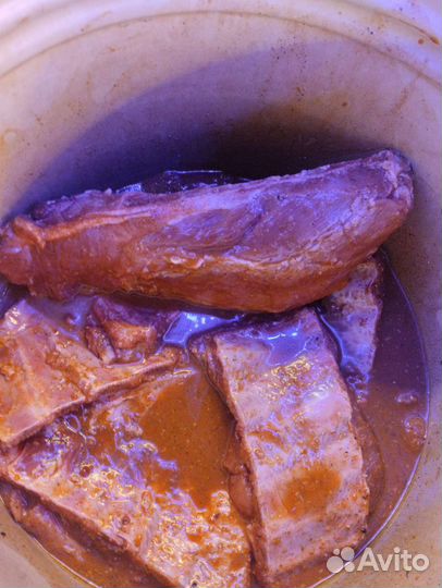 Рёбра свиные мясные