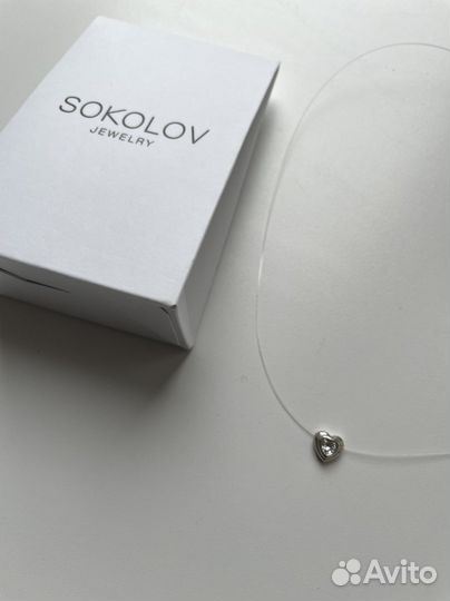 Sokolov подвеска серебро