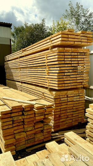 Доска обрезная, брус, пиломатериал
