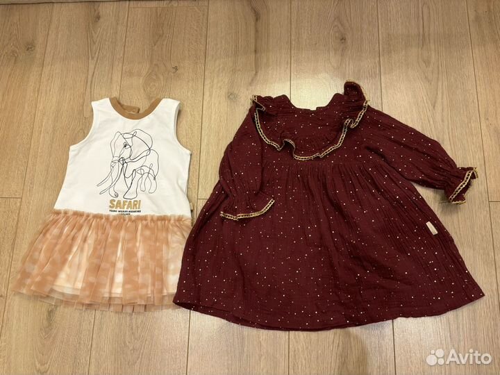 Платья для девочек 80