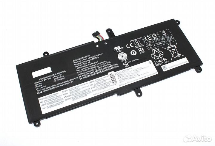 Аккумулятор Lenovo Yoga 11e Gen 6 15.36V 45Wh