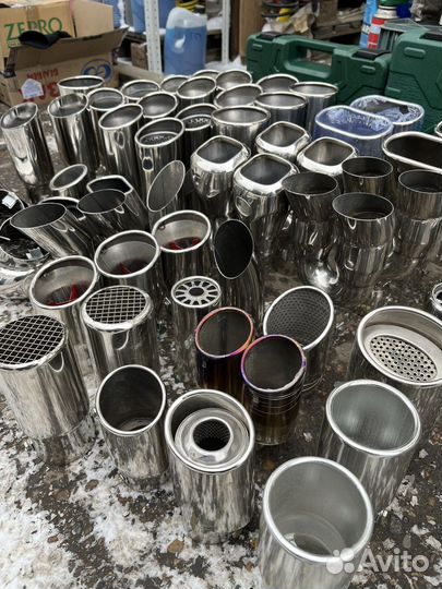 Насадки на глушитель универсальные