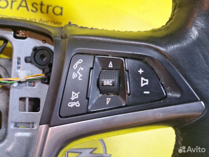 Руль кожаный анатомический Opel Astra J / Zafira C