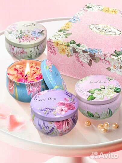 Набор ароматических свечей 