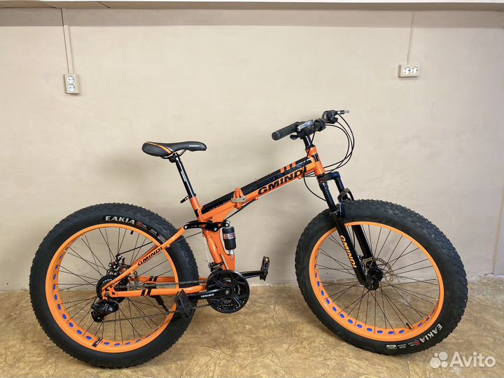 Велосипед Фэтбайк складной колеса 26 скорости 24