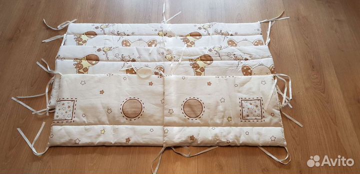 Бортики в детскую кроватку 